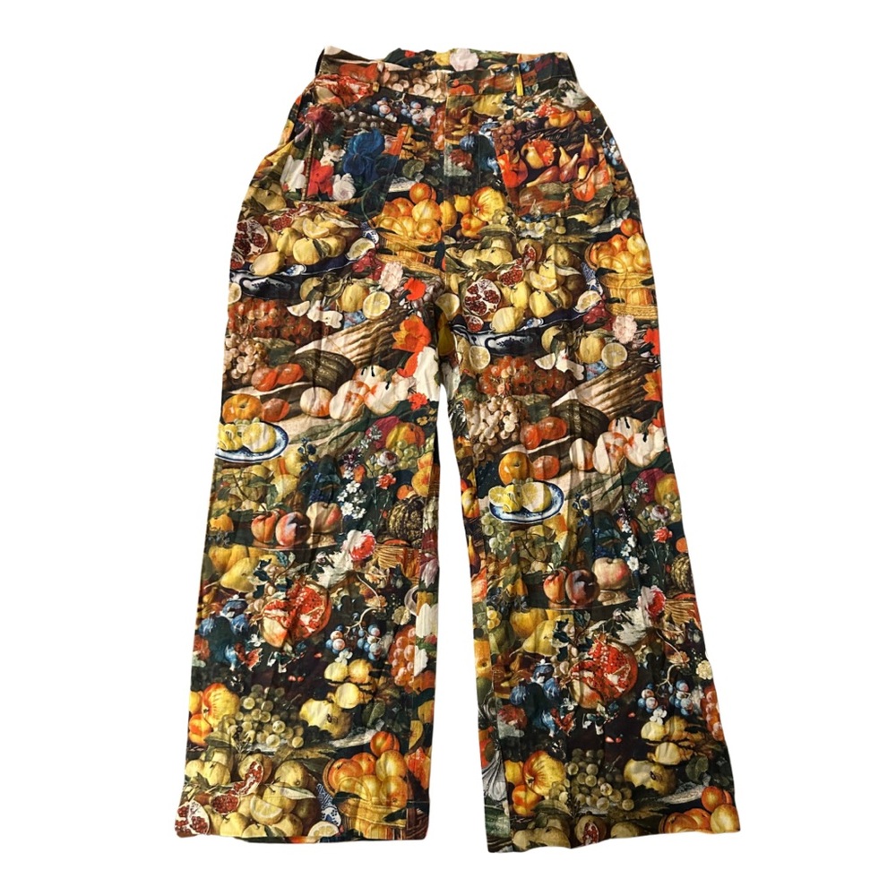 Samantha Pleet High Rise Twill Harvest Pants